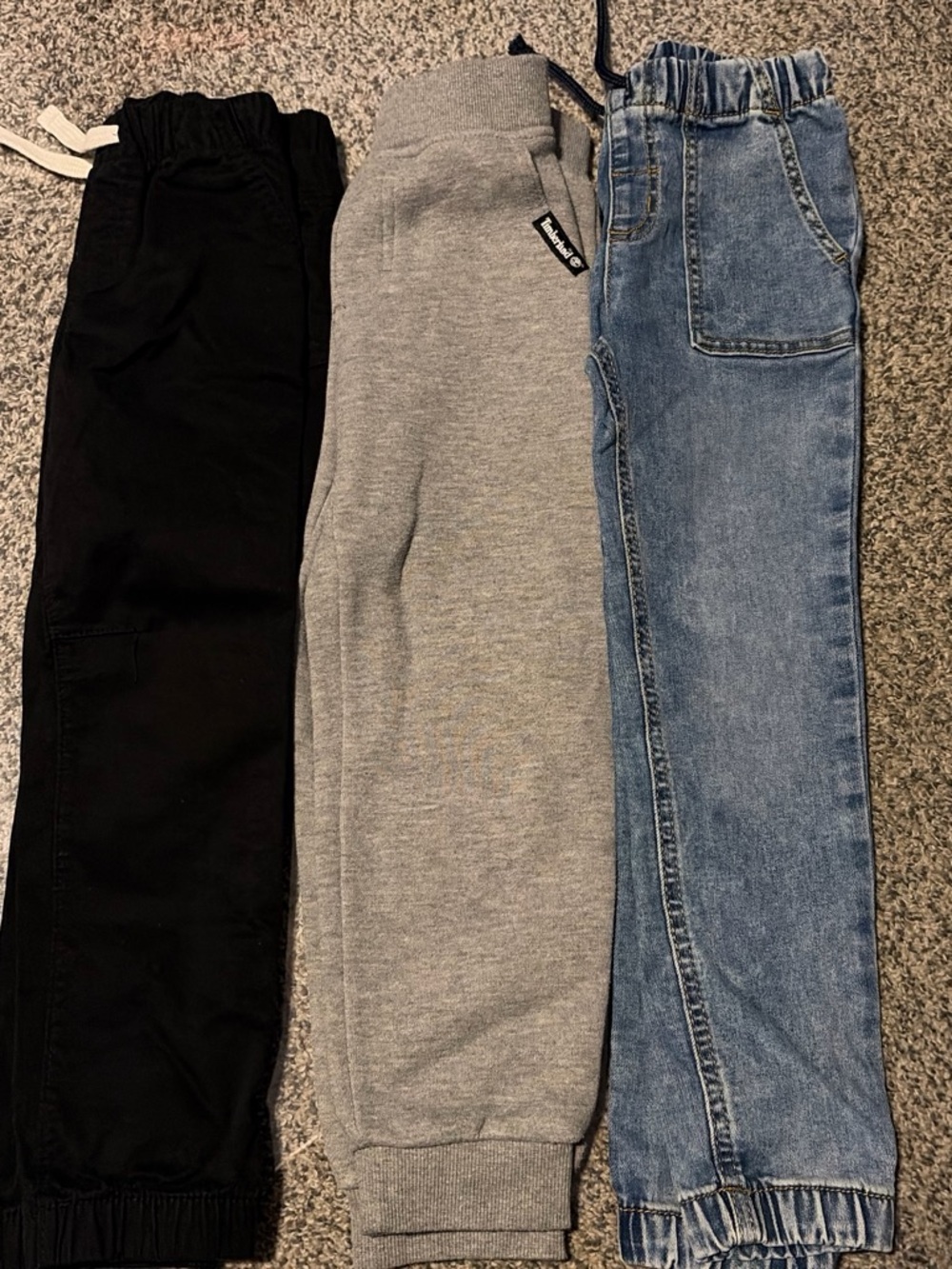 Kids Elastic-Waist Gray Sweatpants bundle size 5/5T